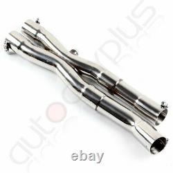 For Bmw 84-91 E30 3-series 2.5/2.7 Stainless Racing Manifold Header+y-pipe