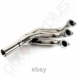 For Bmw 84-91 E30 3-series 2.5/2.7 Stainless Racing Manifold Header+y-pipe