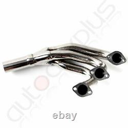 For Bmw 84-91 E30 3-series 2.5/2.7 Stainless Racing Manifold Header+y-pipe