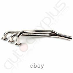 For Bmw 84-91 E30 3-series 2.5/2.7 Stainless Racing Manifold Header+y-pipe