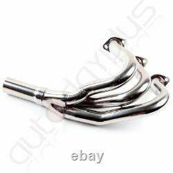 For Bmw 84-91 E30 3-series 2.5/2.7 Stainless Racing Manifold Header+y-pipe