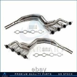 For Chevy Camaro SS 6.2L V8 Stainless Race Long Tube Headers Manifolds 2010-2015