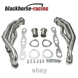 For Chevy Gmc 5.0/5.7 V8 C/k Stainless Racing Header Exhaust Manifold 88-97