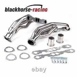 For Chevy Gmc 5.0/5.7 V8 C/k Stainless Racing Header Exhaust Manifold 88-97