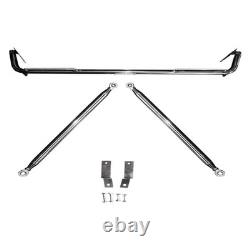 For Dodge Charger 11-14 Cipher Auto Racing Harness Bar, Polished Stainless Steel