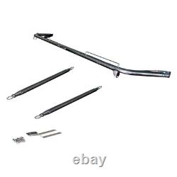 For Dodge Charger 15-20 Cipher Auto Racing Harness Bar, Polished Stainless Steel
