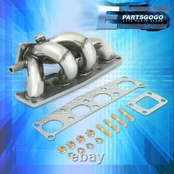 For Mazda 1.8L FP 2.0L FS Stainless Steel T2 T25 T28 Turbo Exhaust Manifold Kit