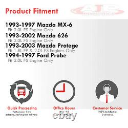 For Mazda 1.8L FP 2.0L FS T2 T25 T28 Steel Racing Turbo Manifold Headers