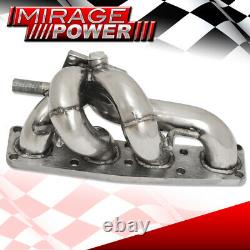 For Mazda 626 Protege MX6 FP 1.8 FS 2.0 T25 Flange Turbo Manifold Exhaust Header