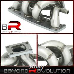 For Mazda Protege MX6 Probe JDM T2 T25 T28 Turbo Charger Exhaust Header Manifold