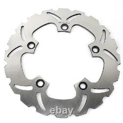 Front Rear Stainless Steel Brake Rotor Disc Pads GSX650F 08-15 GSF650 07-14