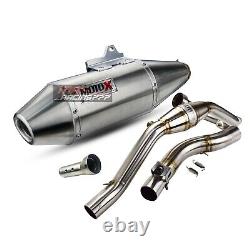 Full Exhaust System Stainless Steel Racing For Honda Crf300l Rally Rl 20-2023