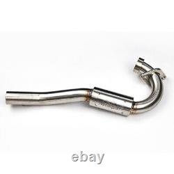 Full System Exhaust Muffler Racing Pipe Stainless Steel Set For Kawasaki Klx140