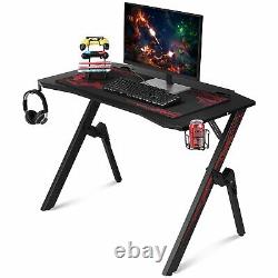 Gaming Desk Computer Table PC Laptop Ergonomic Racing Style Gamer 43 Desk Home