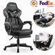 Gaming Racing Chair Office Executive Leather Computer Swivel Chair With Footrest