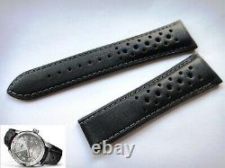 Genuine ORIS race SPORT GMT 22mm Leather strap band bracelet Ø 25.60 mm 747 7701