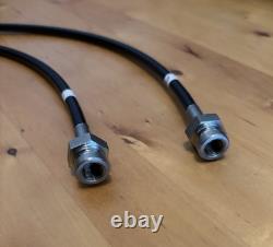 HPI Racing Front Stainless Steel Braided Brake Lines 90-05 Mazda Miata MX-5 JDM