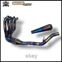 Handmade Stainless Steel Racing Exhaust For Kawasaki Ninja ZX6R 636 2009-2025