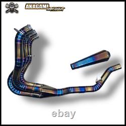 Handmade Stainless Steel Racing Exhaust For Kawasaki Ninja ZX6R 636 2009-2025