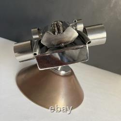 Handmade Stainless Steel Welded Metal Art Formula One Car Racing Sculpture Art