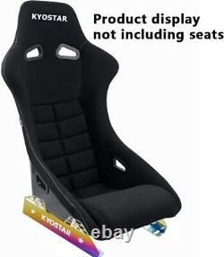 High-Strength Stainless Steel Racing Seat Side Mount Adjustable Lower Position