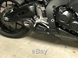 Honda CBR1000RR 2012-14 (12-16 USA) CS Racing Exhaust Slip-on Muffler +dB Killer