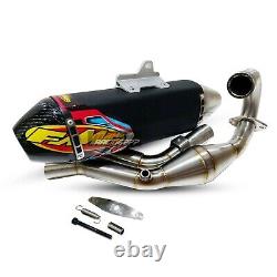 Honda Crf300l Rally Rl 2020-22 Exhaust Full System Stainless Steel Racing Carbon