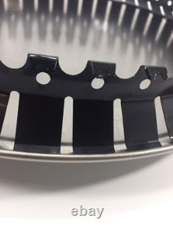 Hubcaps 15 Stainless Steel Full Moon Racing Disk United Pacific QTY 4