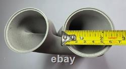Hyper Flow Racing Z Pipe 316L Stainless Steel Exhaust 2.5