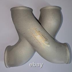 Hyper Flow Racing Z Pipe 316L Stainless Steel Side Exit Exhaust 3.0