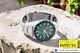 Invicta Men's 44mm Racing Chronograph Green Dial Stainless Steel Bracelet Watch