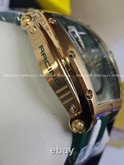 Invicta Next Gen DIABLO S1 Rally GOLD / Green Racing Collection mens watch