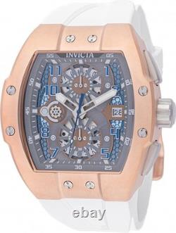 Invicta Racing 48028 Mens 48mm Black Dial Quartz Stainless Steel Watch