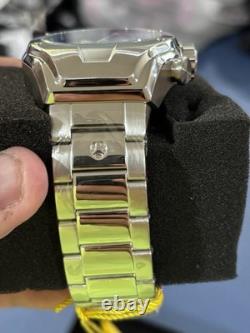 Invicta Racing RedLine Stainless Steel Blue Dial 48mm Quartz Men's Watch