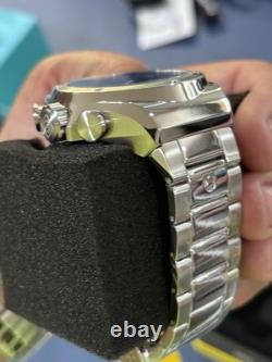 Invicta Racing RedLine Stainless Steel Blue Dial 48mm Quartz Men's Watch