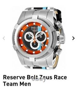 Invicta Reserve Bolt ZEUS Race Team Ed Swiss 5040. D Mvmt mens watch 25424