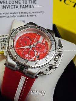 Invicta S1 Rally Race TEAM Swiss Z60 Chronograph Leather Mens Watch