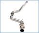 Invidia 08+ For Wrx Hatch Racing Stainless Steel Tip Cat-back Exhaust