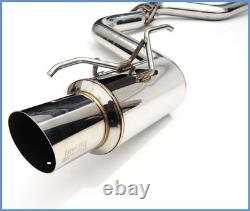 Invidia 08+ for WRX Hatch RACING Stainless Steel Tip Cat-back Exhaust