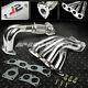 J2 Stainless Steel Racing Manifold Header/exhaust 04-08 Acura Tsx Cl9 2.4l K24a2