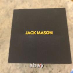 Jack Mason Black Racing Chronograph Watch 40mm Mirabeau Black JM-R402-004 EXC