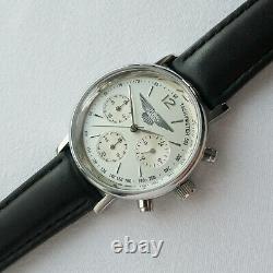 Jaguar Classic Racing Heritage Vintage Logo Car Accessory Chronograph Watch