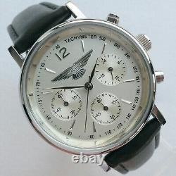 Jaguar Classic Racing Heritage Vintage Logo Car Accessory Chronograph Watch