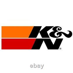 K&N 81-1001 Universal Single Stainless Steel Inline Racing Fuel/Oil Filter