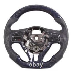 Kia KX5 Carbon Fiber Steering Wheel Flat Bottom Racing Custom Material Premium