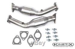 Kinetix Racing High Flow Catalytic Converters for 2003-2008 Infiniti FX35 VQ35DE