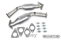 Kinetix Racing High Flow Catalytic Converters for 2007-2008 Nissan 350Z VQ35HR