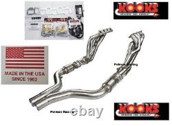 Kooks 1-7/8'' x 3'' stainless steel long tube headers with race catted mid pipes