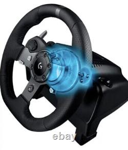 Logitech G920 Driving Force Racing Wheel and Floor Pedals Stainless Steel Paddle