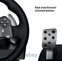 Logitech G920 Driving Force Racing Wheel and Floor Pedals Stainless Steel Paddle
